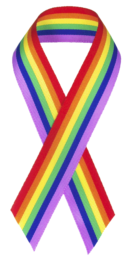 rainbow ribbon clip art - photo #2