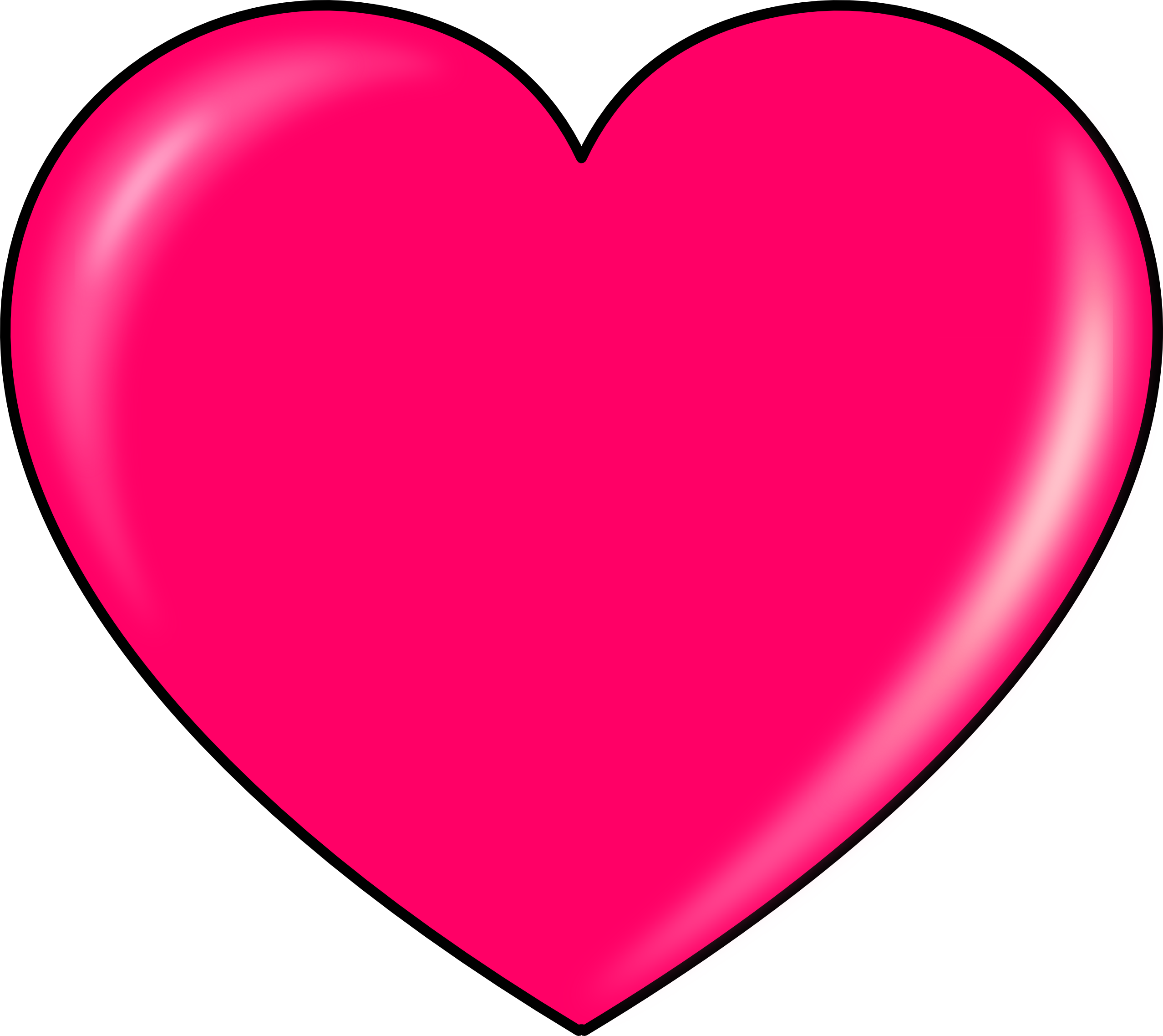 pink heart SVG