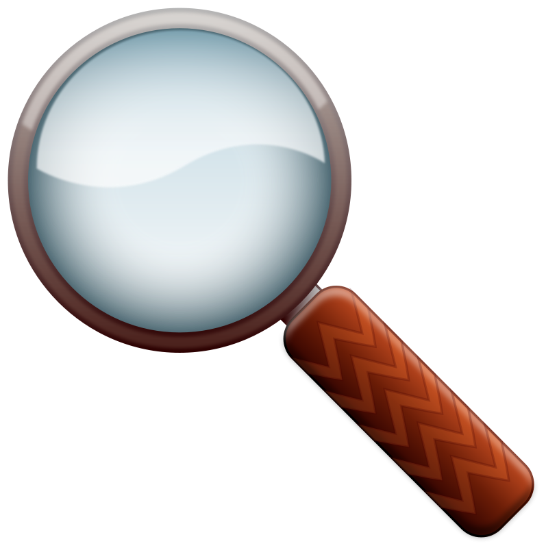 clipart magnifying glass - photo #19