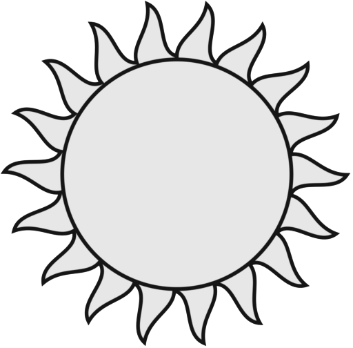 Sun Outline Clipart - ClipArt Best