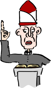 Priest clip art Free Vector