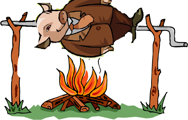 clip art pig roast - photo #4