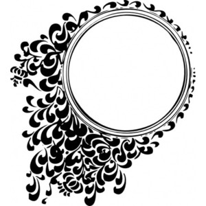 Filigree Circle clip art - Polyvore