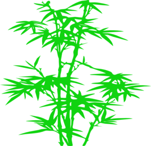 Green Bamboo clip art - vector clip art online, royalty free ...