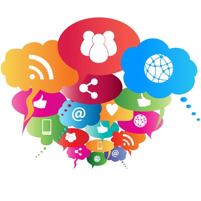 Social network symbols - Socialable - Socialable