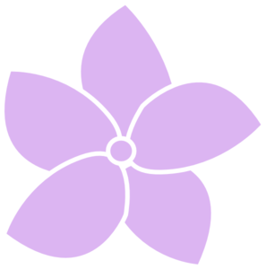 Hydrangea Flower Purple clip art - vector clip art online, royalty ...