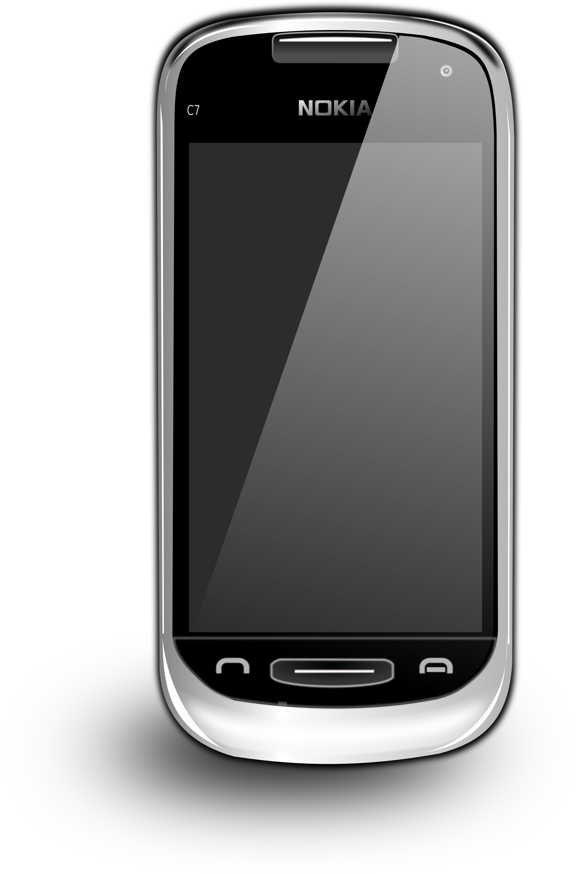 Clip Art » nokia C7 phone icon Android