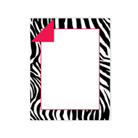 microsoft word zebra border