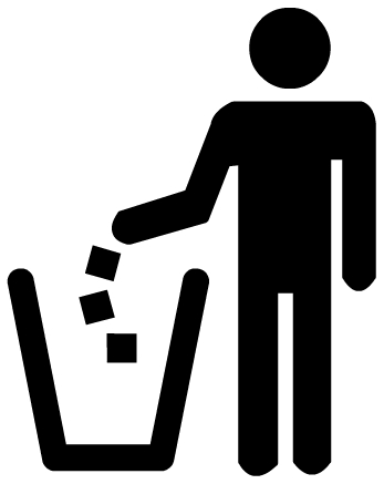 Trash Signs - ClipArt Best