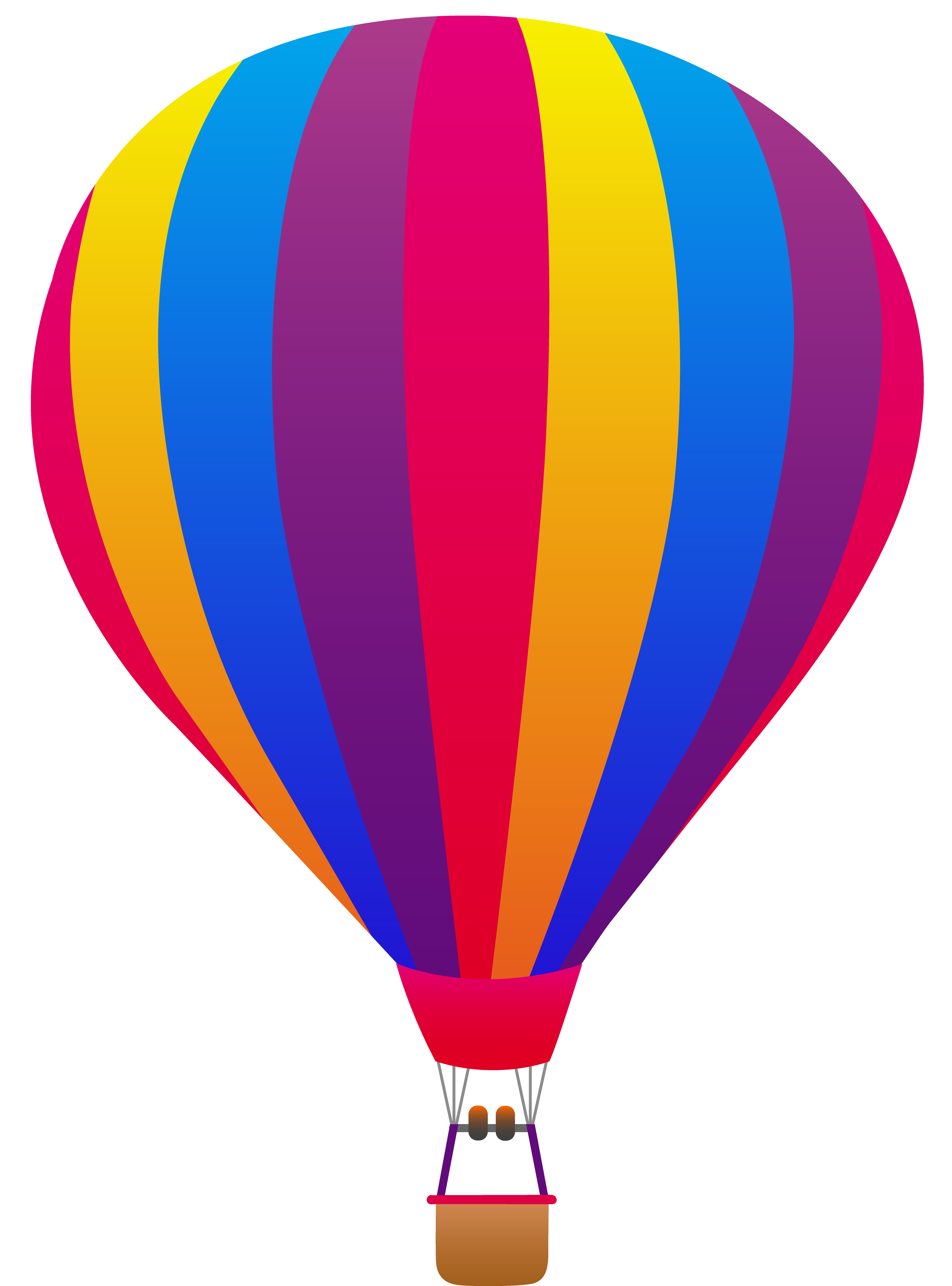 Hot Air Balloon Clip Art Png - Free Clipart Images