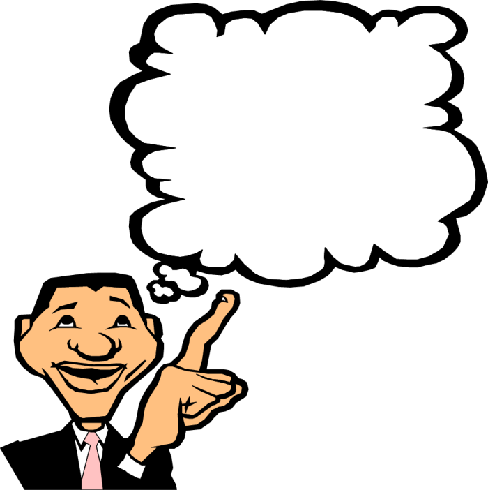 Person Thinking Clipart