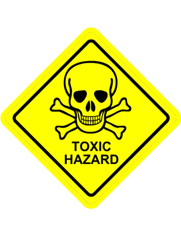 Imgs For > Toxic Warning Sign