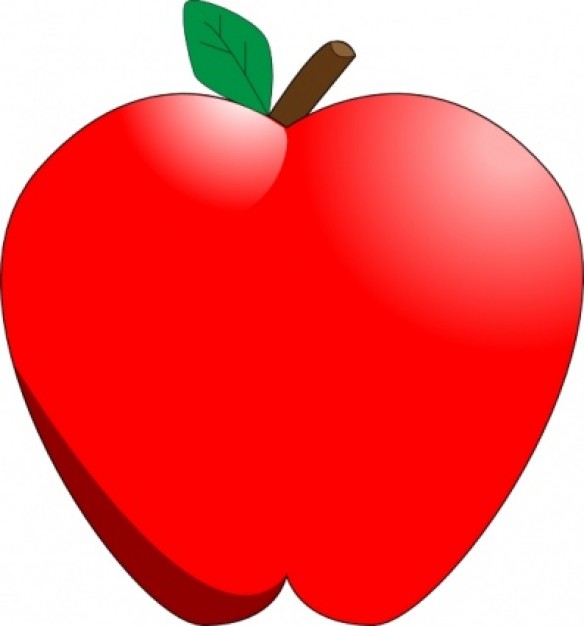 clipart picture of an apple - photo #25