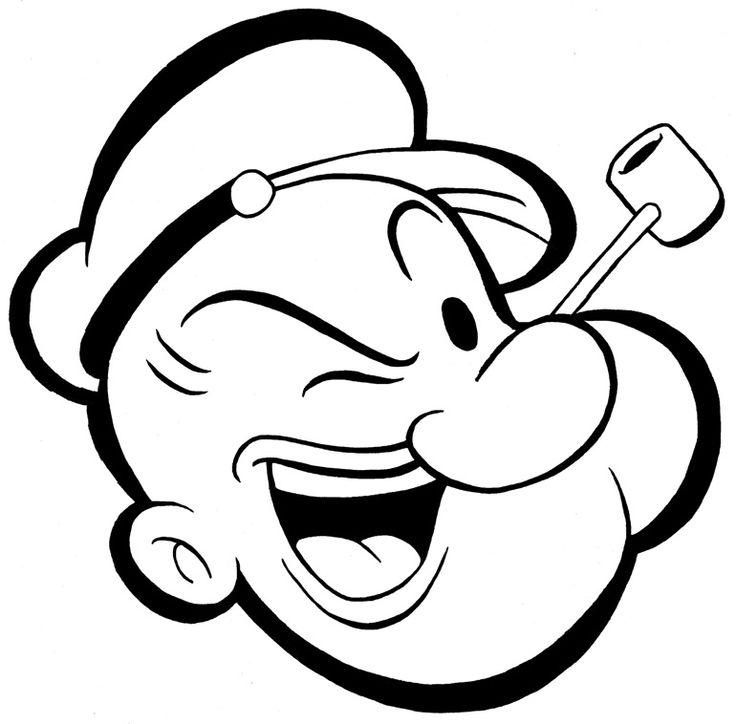 Popeye The Sailor Man Coloring Pages - AZ Coloring Pages