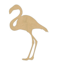 Flamingo cutout | Etsy