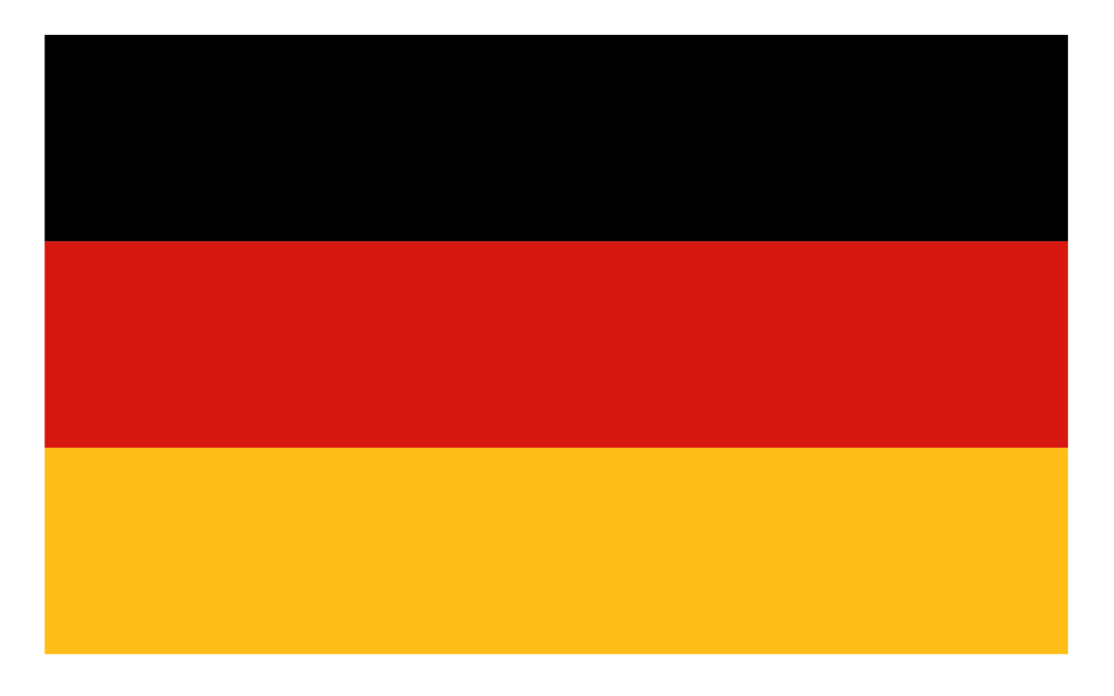 German Flag Clipart - Tumundografico