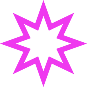 Purple star clip art