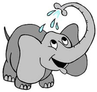 Pix For > Cute Elephant Cartoon