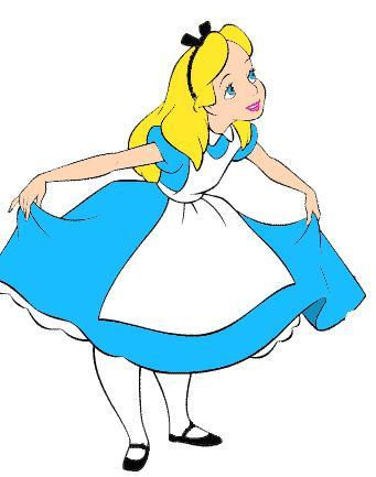 Alice In Wonderland Clip Art