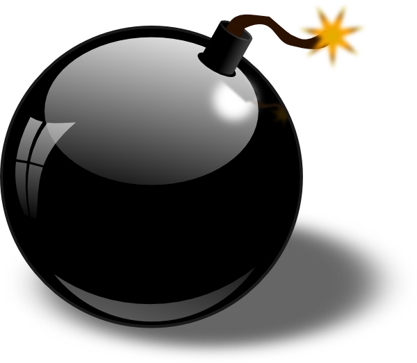 Cartoon Bomb Clip Art