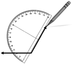 Printable Protractor 360 Clipart - Free to use Clip Art Resource