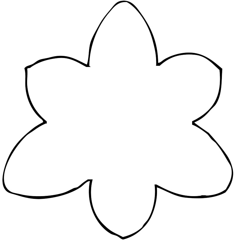 Printable Flower Template To Cut Out - The Best Flowers Ideas