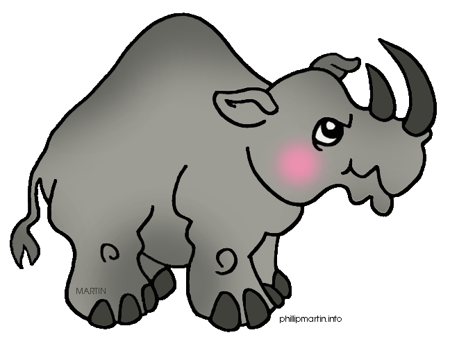 clipart rhino - photo #47