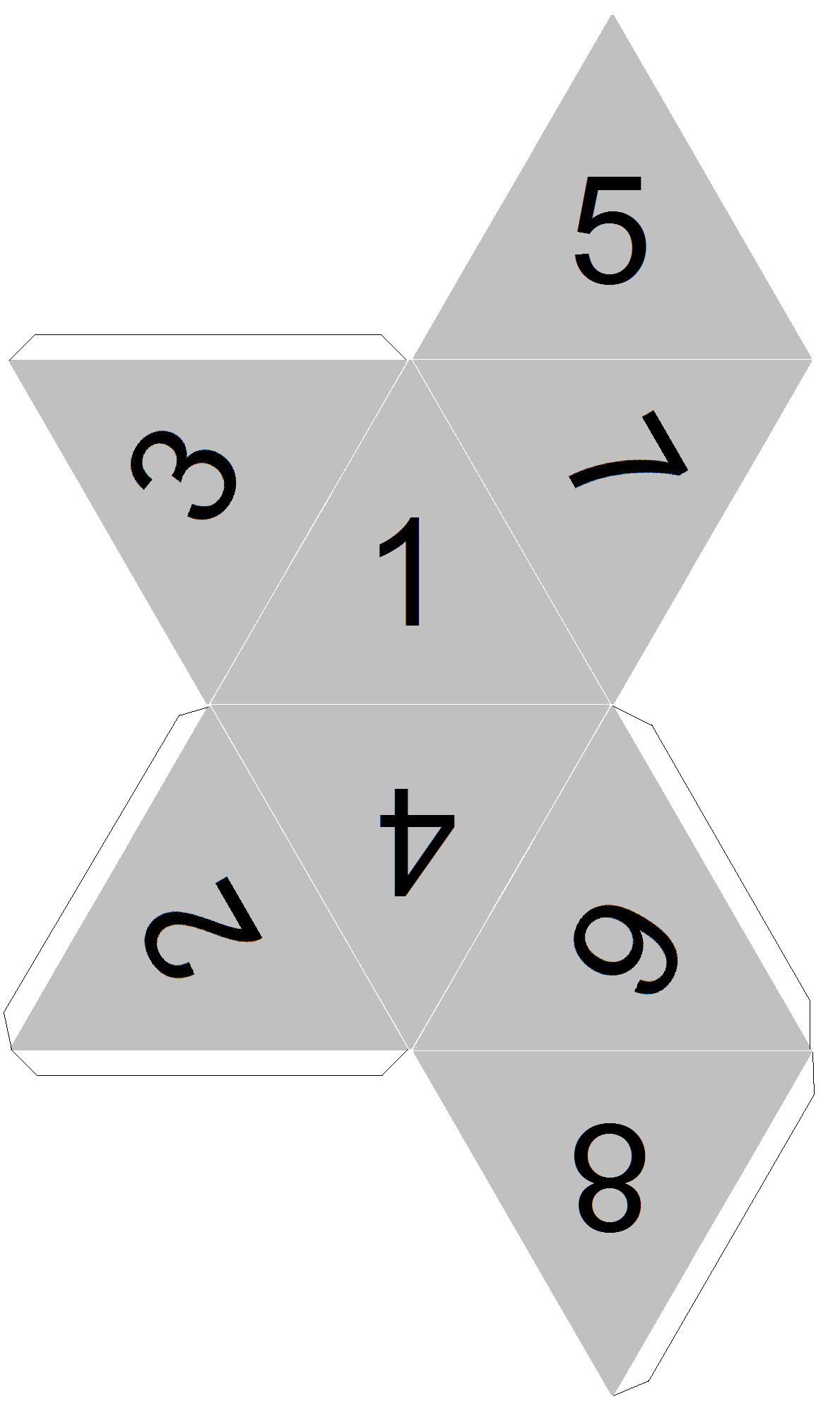 DiceCollector.com's PAPER DICE TEMPLATES