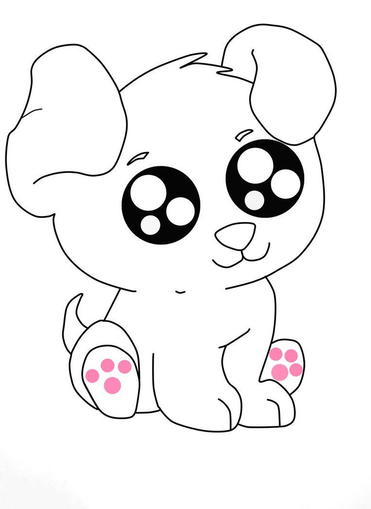 Cute Puppy Sketch ClipArt Best