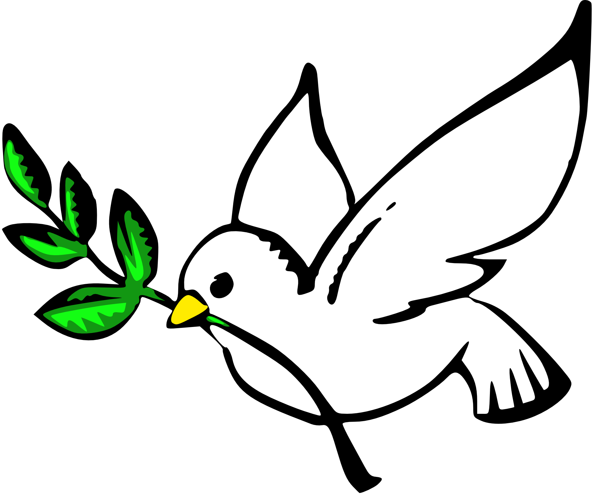 Clip Art: dove peace fav wall paper background ...