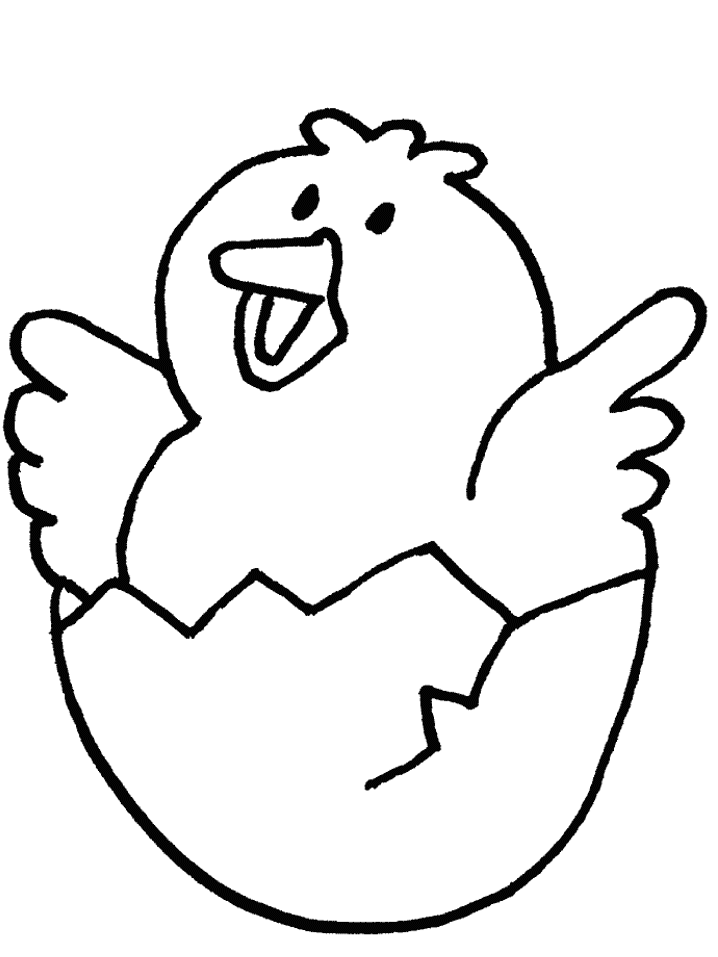 Chick Animals Coloring Pages & Coloring Book