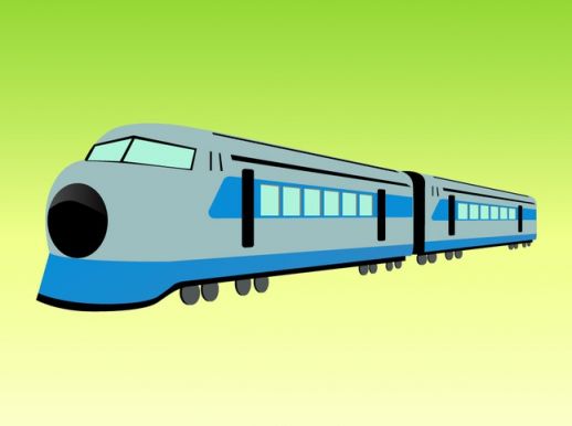 Train Cartoon Vector - AI PDF - Free Graphics download