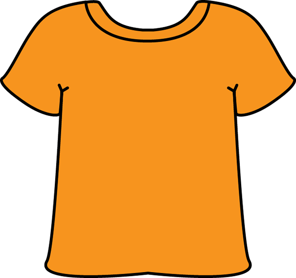 Clipart of t shirt