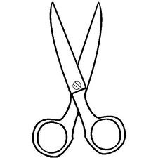 scissors drawing Gallery