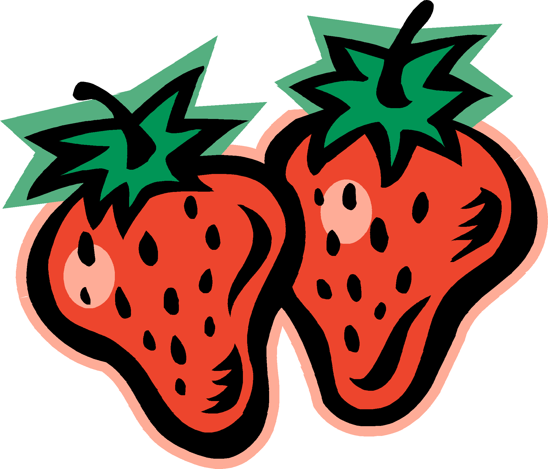 Strawberries Clip Art - Tumundografico