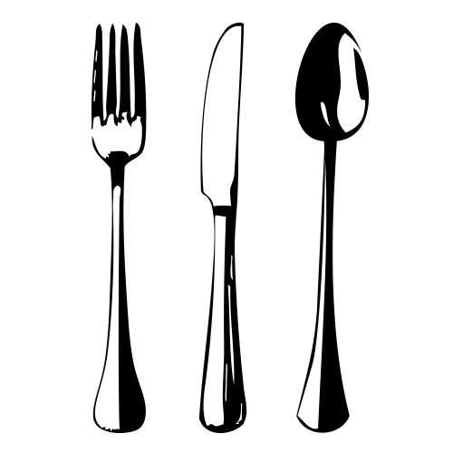knife and fork silhouette Gallery