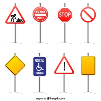 Traffic Signs Vectors, Photos and PSD files | Free Download