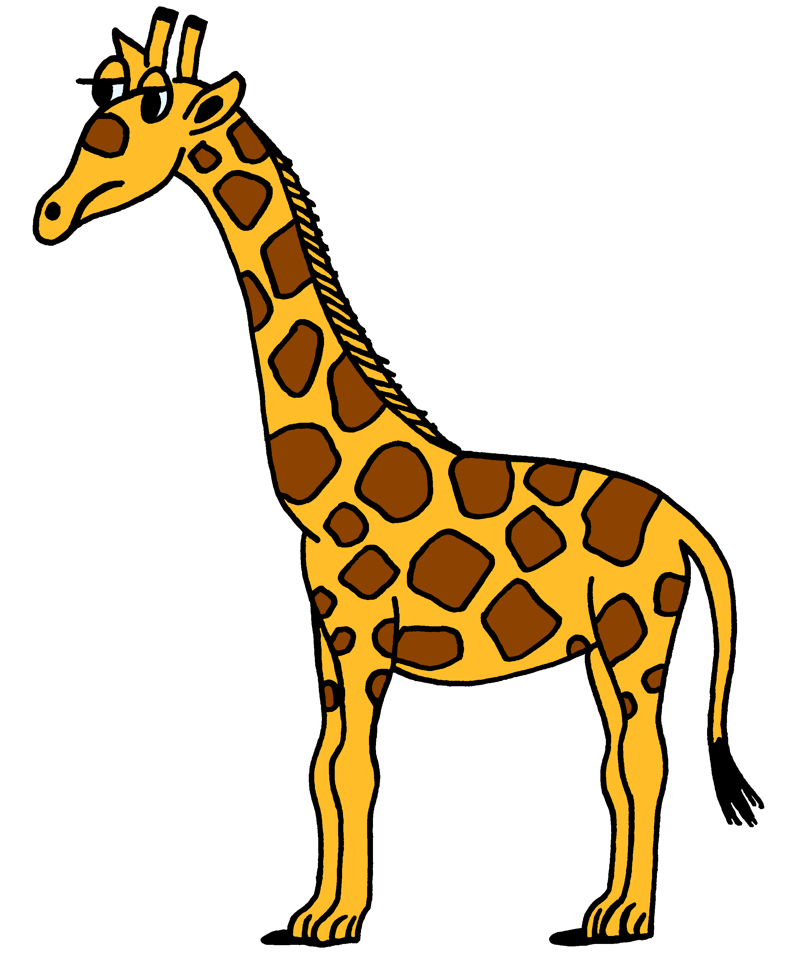 Giraffe Cartoon Clip Art ClipArt Best