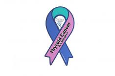 Thyroid Cancer Awareness Products - Teal / Pink / Blue | Choose Hope