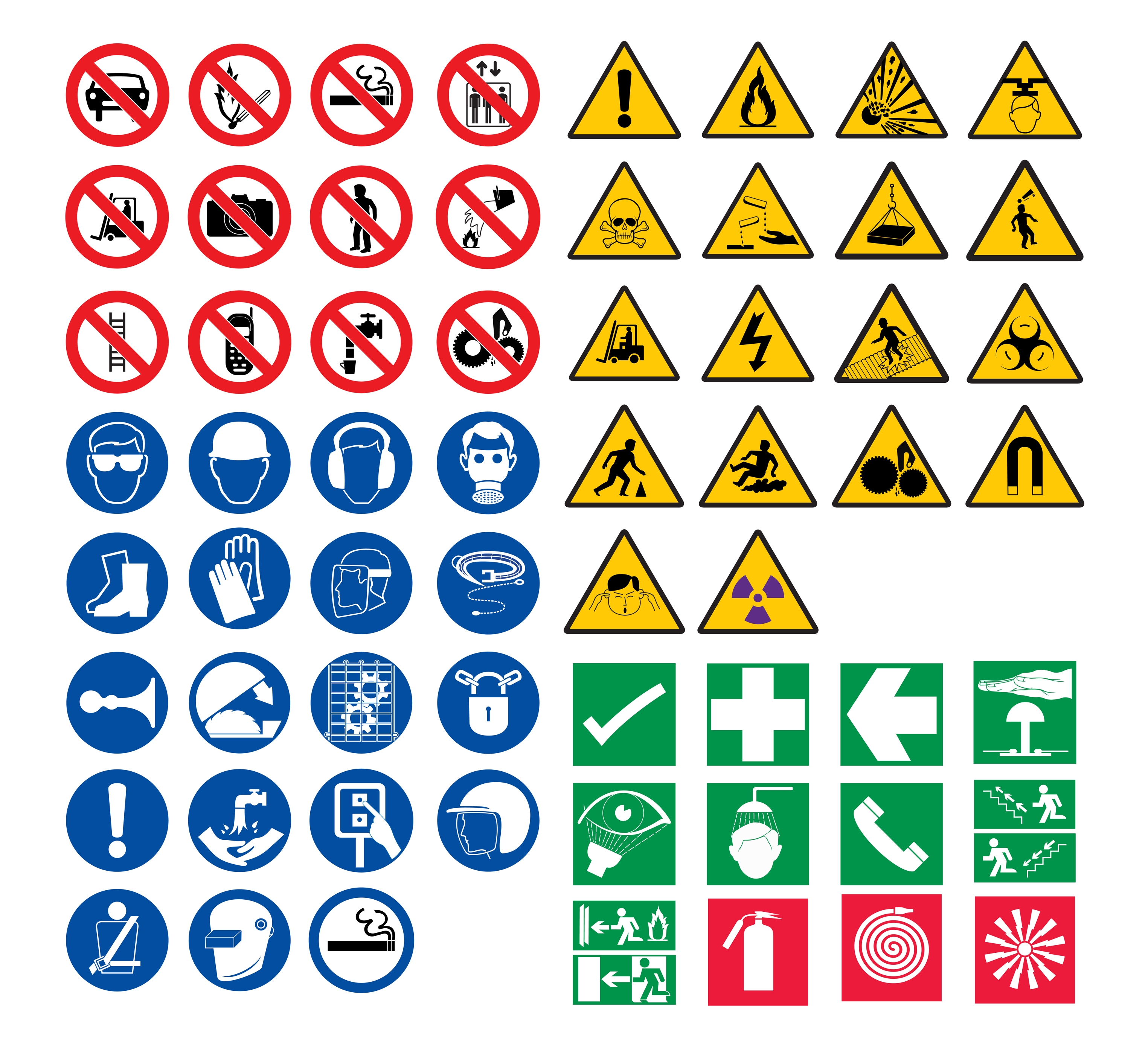 Occupational Health And Safety Signs And Symbols - ClipArt Best ...
