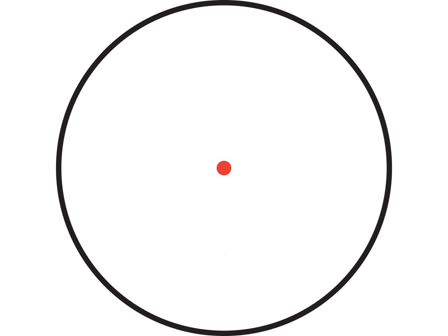 Barska Reflex Red Dot Sight 4-Pattern Reticle (10 MOA Circle 2 MOA Dot