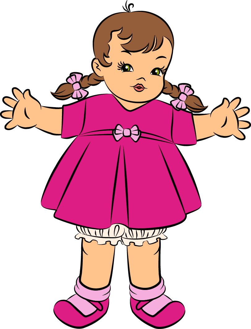 free baby doll clip art - photo #12