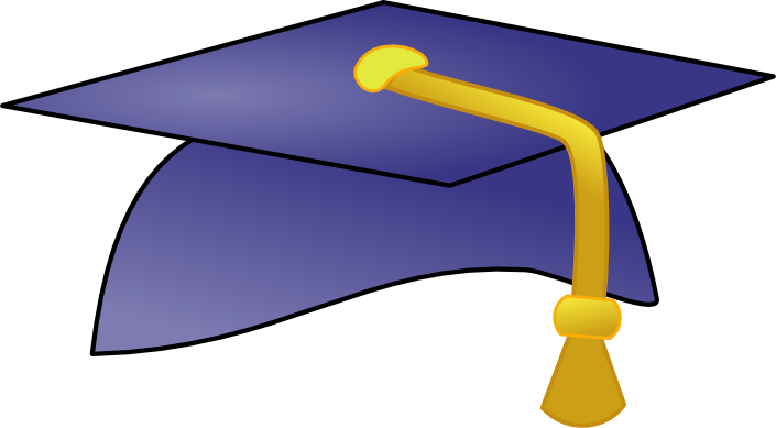 Purple Graduation Hat Clip Art - ClipArt Best