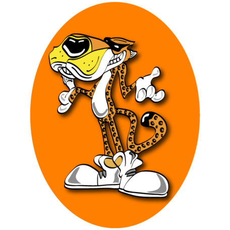Cheetah clip art vector graphics - Clipartix