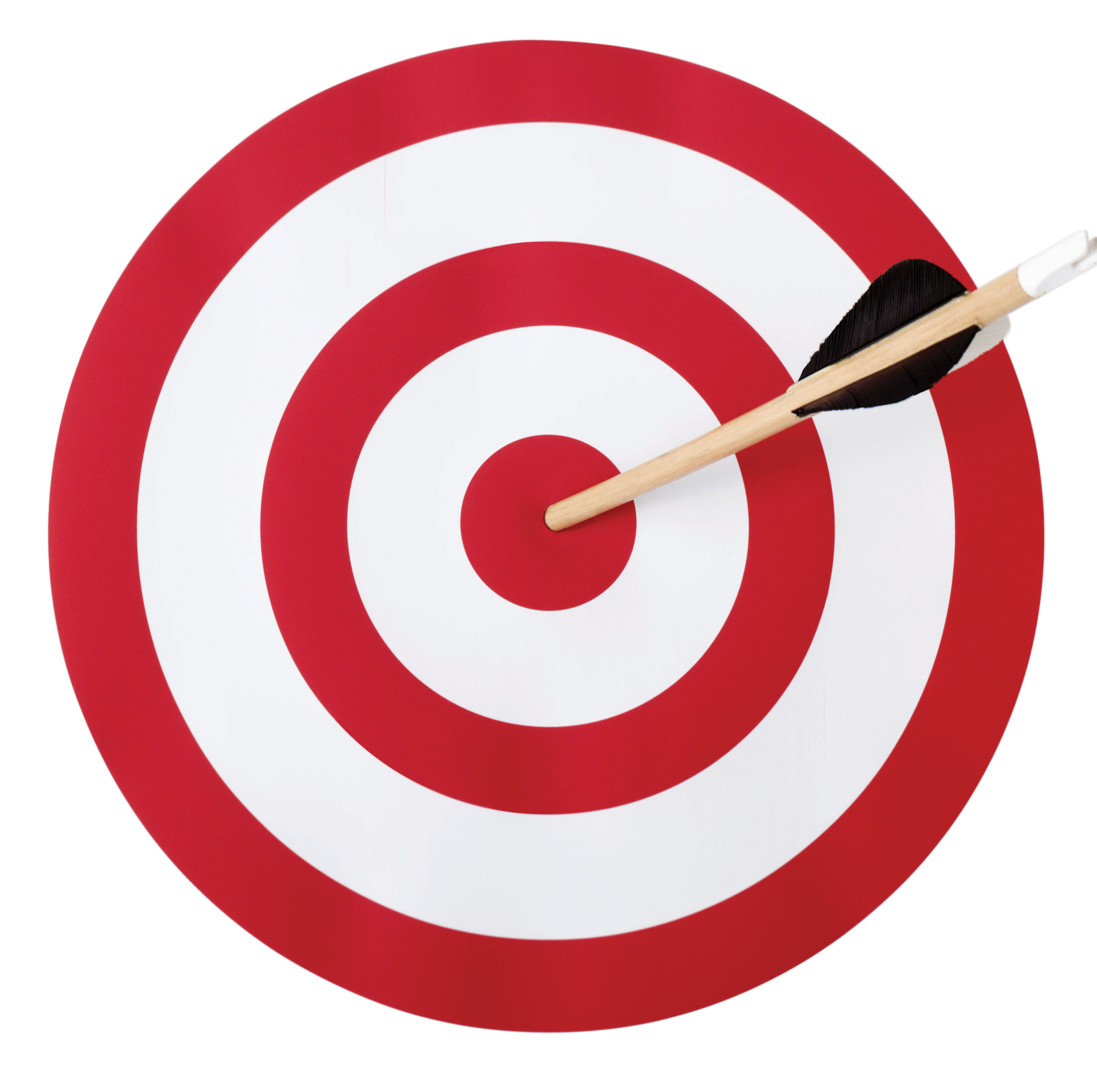 Arrow and target clipart
