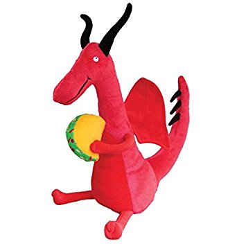 Amazon.com: MerryMakers Dragons Love Tacos Plush, 10": Adam Rubin ...