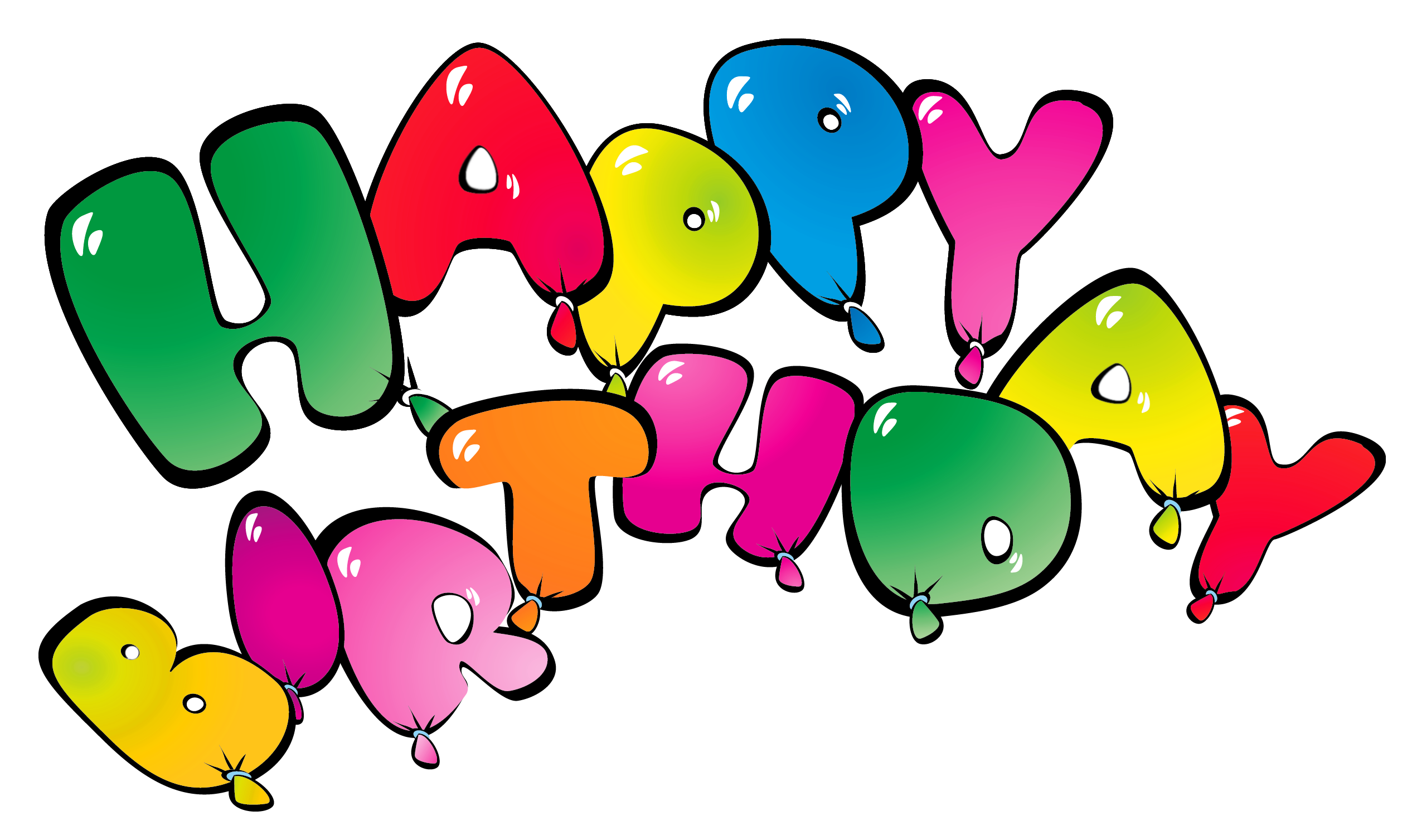 clip art happy birthday balloons - photo #44