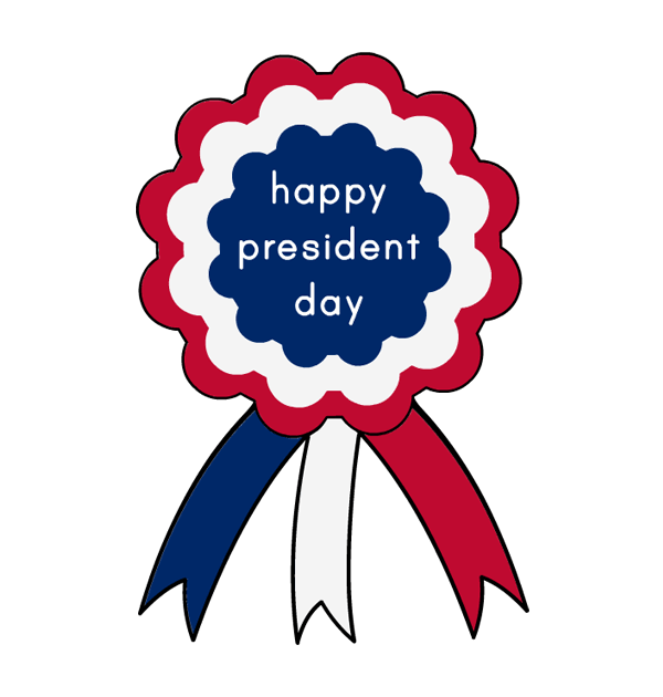 Happy presidents day clipart