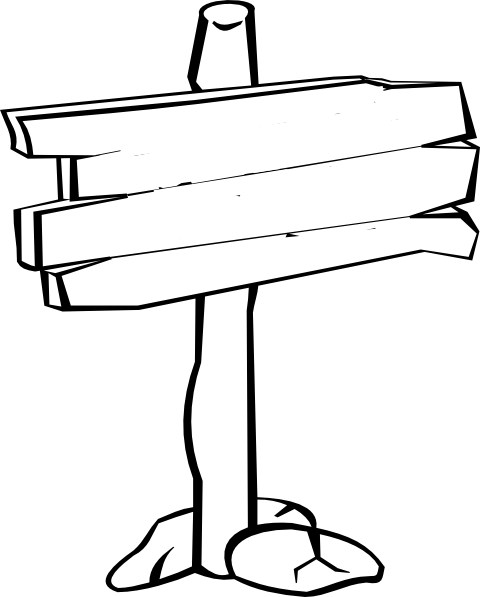 545 views Old Street Signs Clipart