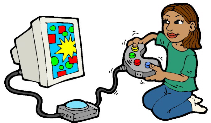Playing Games Clipart